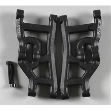 Rpm Products Front A-Arms for Traxxas Nitro Rustler-Nitro Stampede-Nitro Sport-Bandit - Black RPM80492